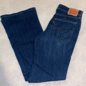 Levi's vintage flarred Blue Jeans